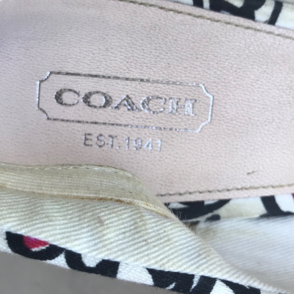Coach MARITZA Signature Poppy Wedge Sandals - Picture 10 of 16